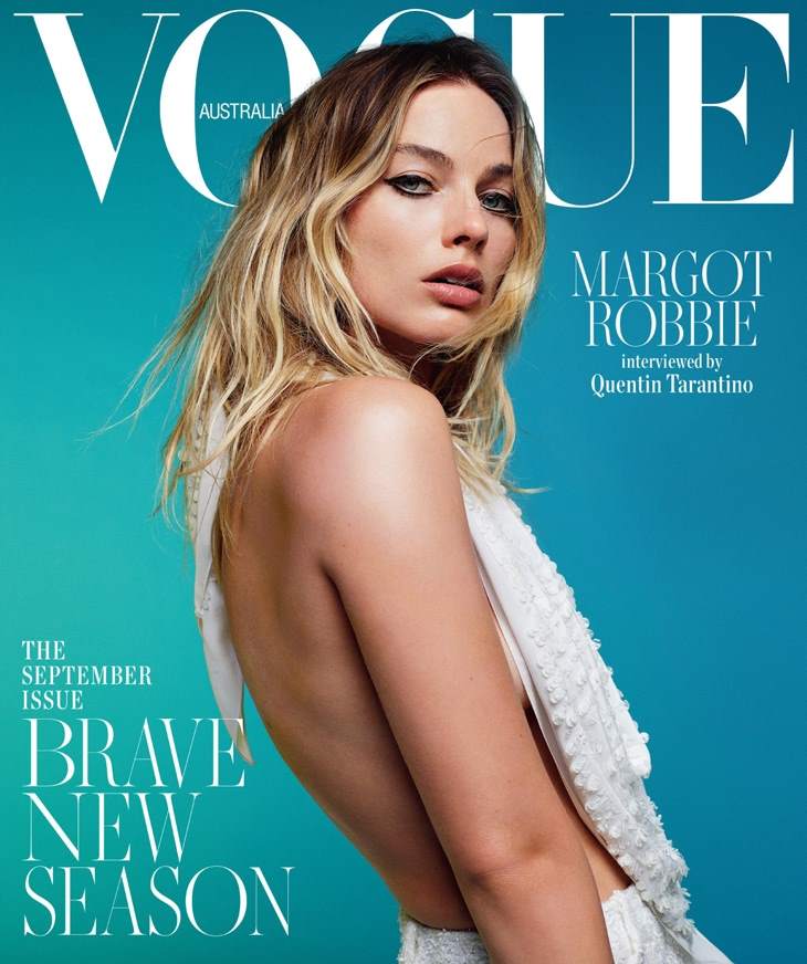 Margot Robbie Is The Cover Star Of Vogue Australia September Issue